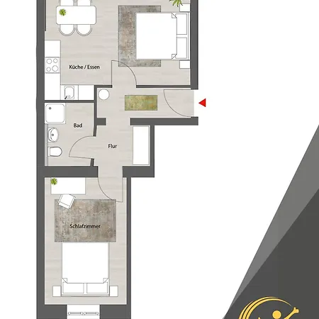 Apartamento Nuwilu Two - Wohlfühlapartment Im Herzen Erfurts - Magenta Tv- Netflix -