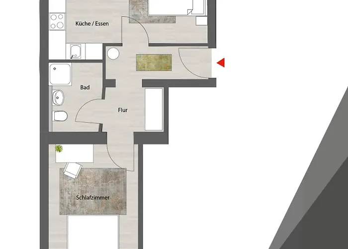 Apartment Nuwilu Two - Wohlfühlapartment Im Herzen Erfurts - Magenta Tv- Netflix -